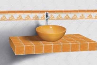 Customize your bathroom with handmade tiles