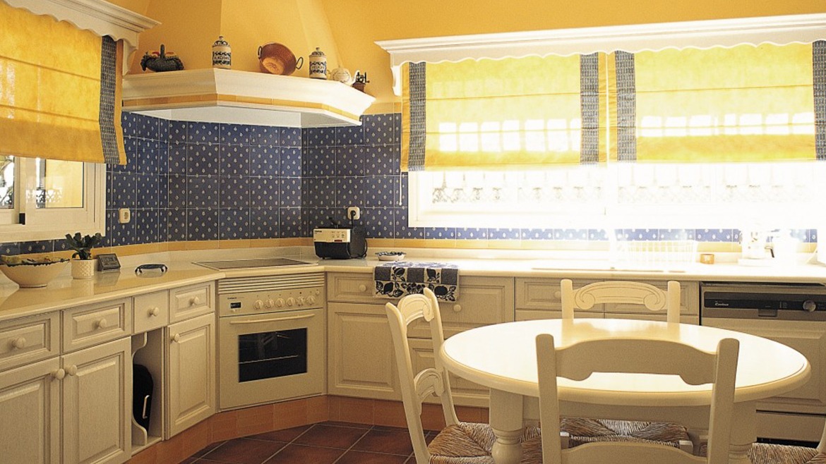 Tiles are an ideal covering for your kitchen